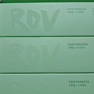 알오브이 치약 100g 4개 입냄새 제거