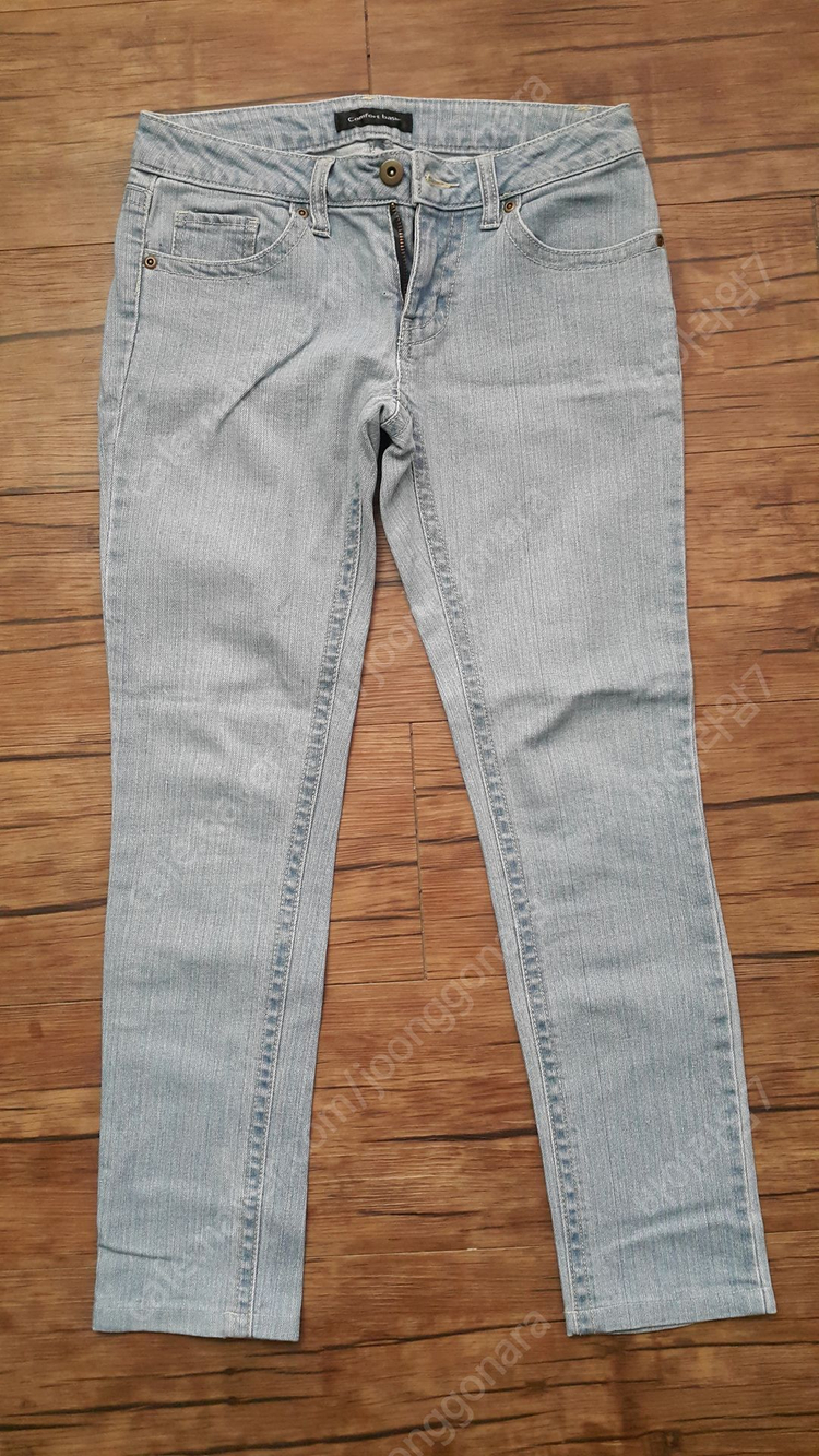 여성 25 26 comfort basic 뱅뱅 블루진 청바지 이미지