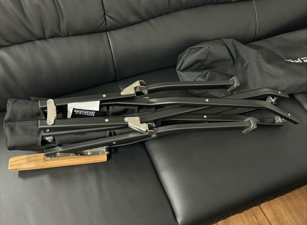 스노우피크 로우체어 블랙 이미지