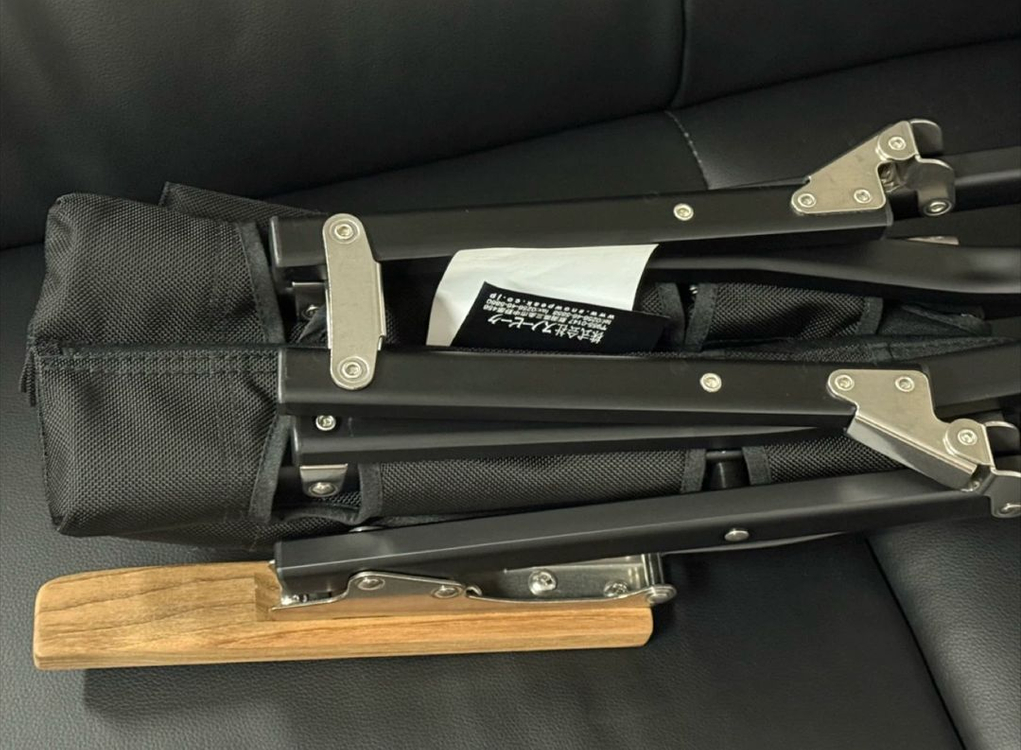 스노우피크 로우체어 블랙 이미지