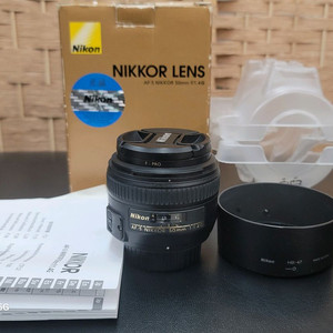 니콘/정품 af-s 50mm f1.4g
