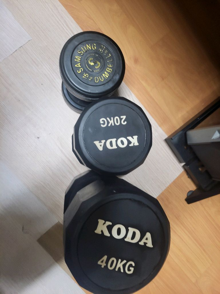 덤벨 아령 일괄 판매합니다 40kg 20kg 15kg--1