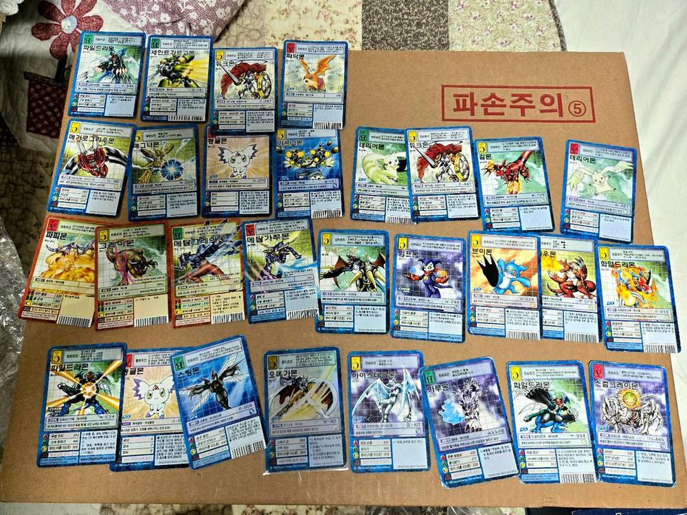 포켓몬 나루토 디지몬 카드들 판매, 구경하세요--2