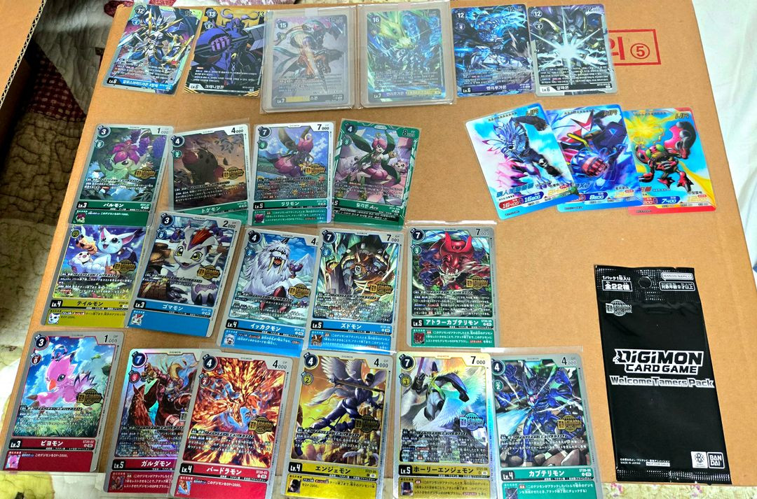 포켓몬 나루토 디지몬 카드들 판매, 구경하세요--4