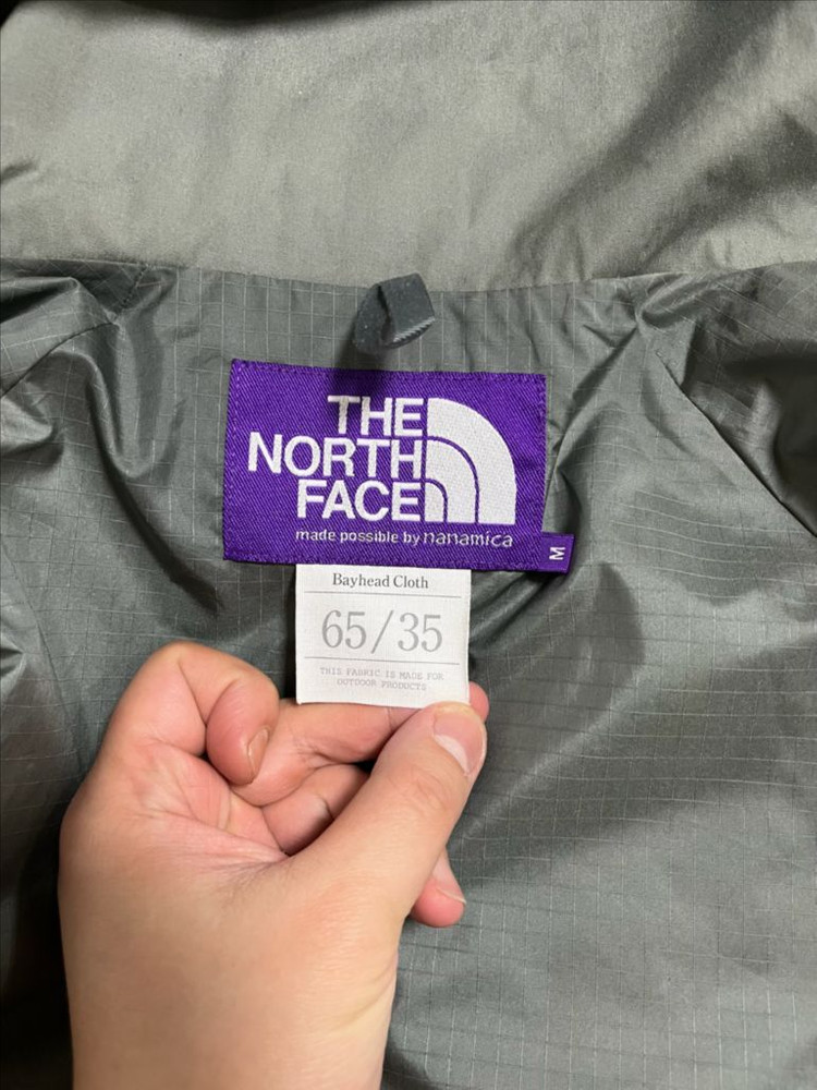 노스페이스 퍼플라벨 마운틴 파카 M size 이미지