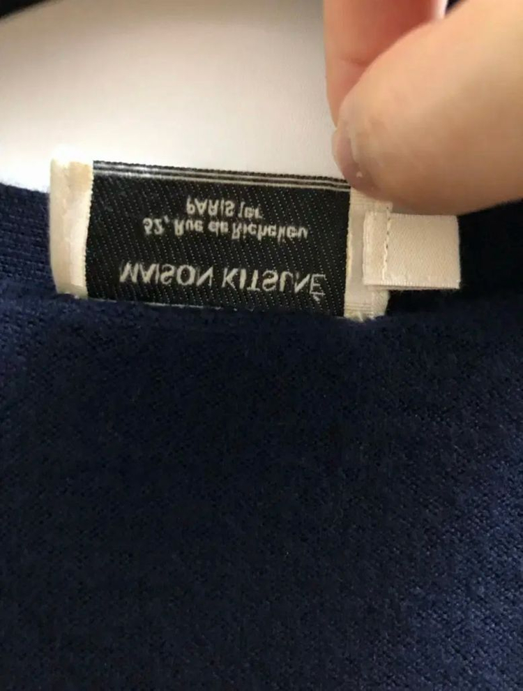 메종키츠네 정품 트리컬러폭스 가디건 이미지