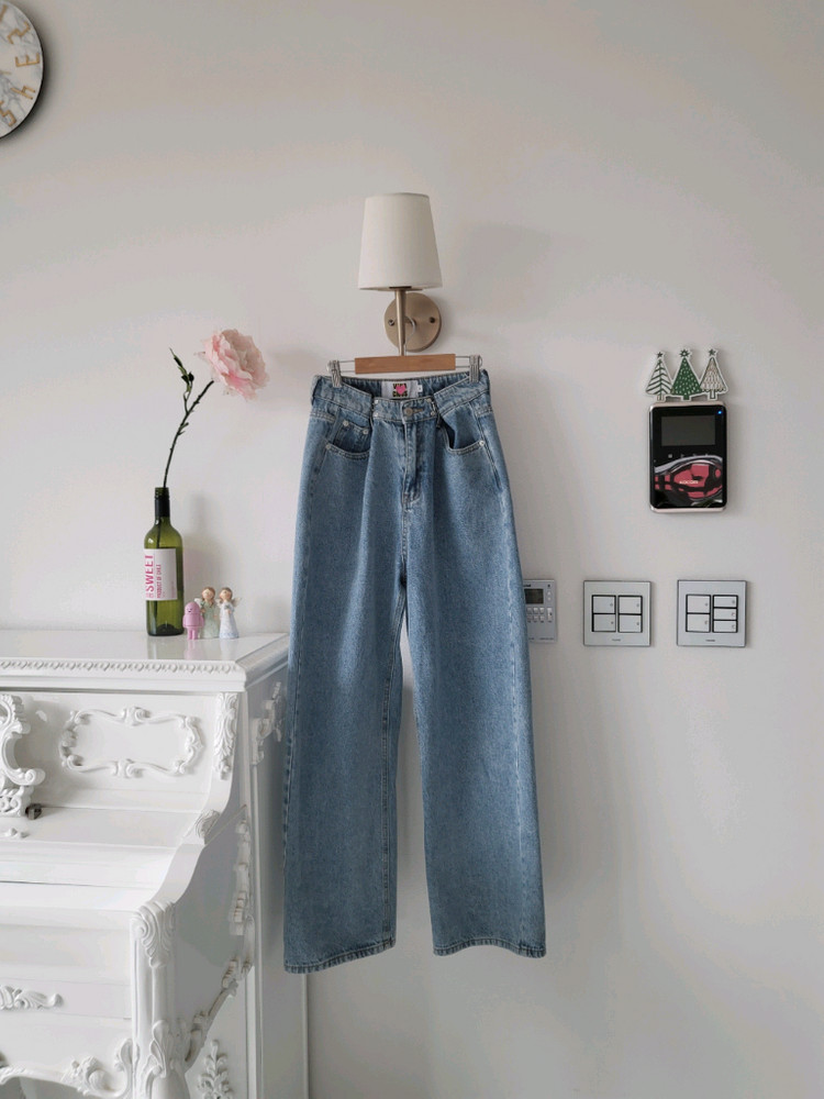 하이웨이스트 청바지ㆍ수입 맨투맨(반택포)--2