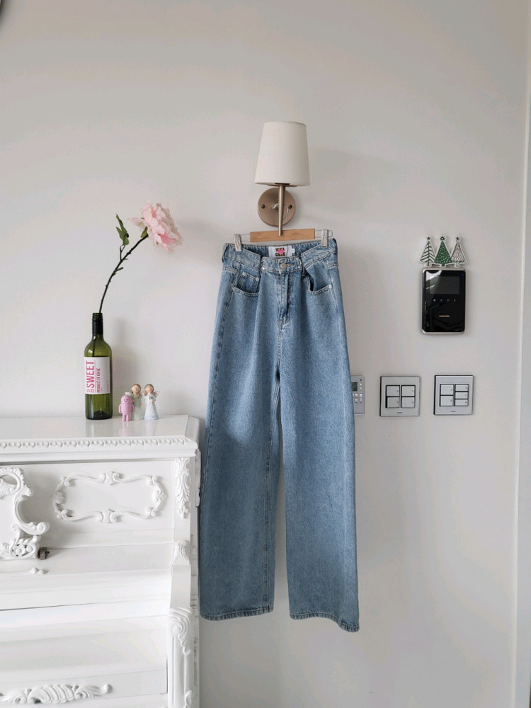 하이웨이스트 청바지ㆍ수입 맨투맨(반택포)--3