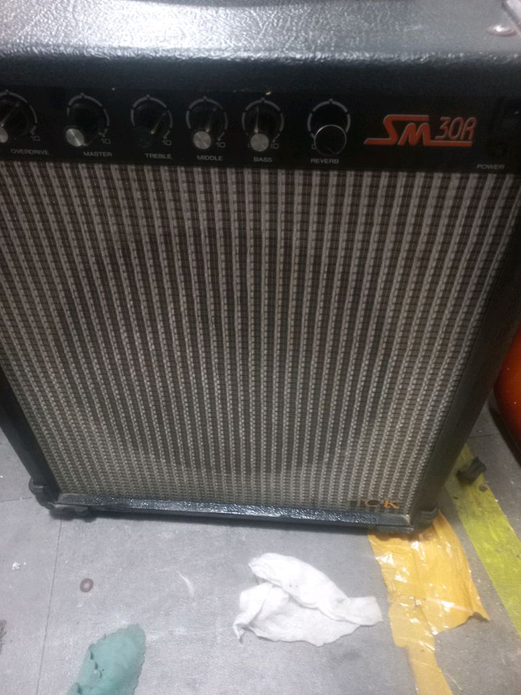 삼익 일렉기타 앰프--1