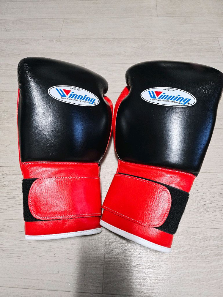 복싱 위닝 커스텀 글러브 헤드기어 그로인가드 세트 팔아요 이미지