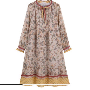 새옷 S ,M 하이넥 보더 미니원피스 써스데이아일랜드