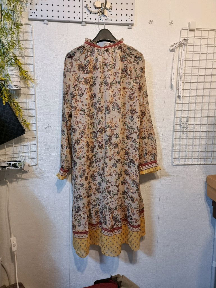 새옷 S ,M 하이넥 보더 미니원피스 써스데이아일랜드--6