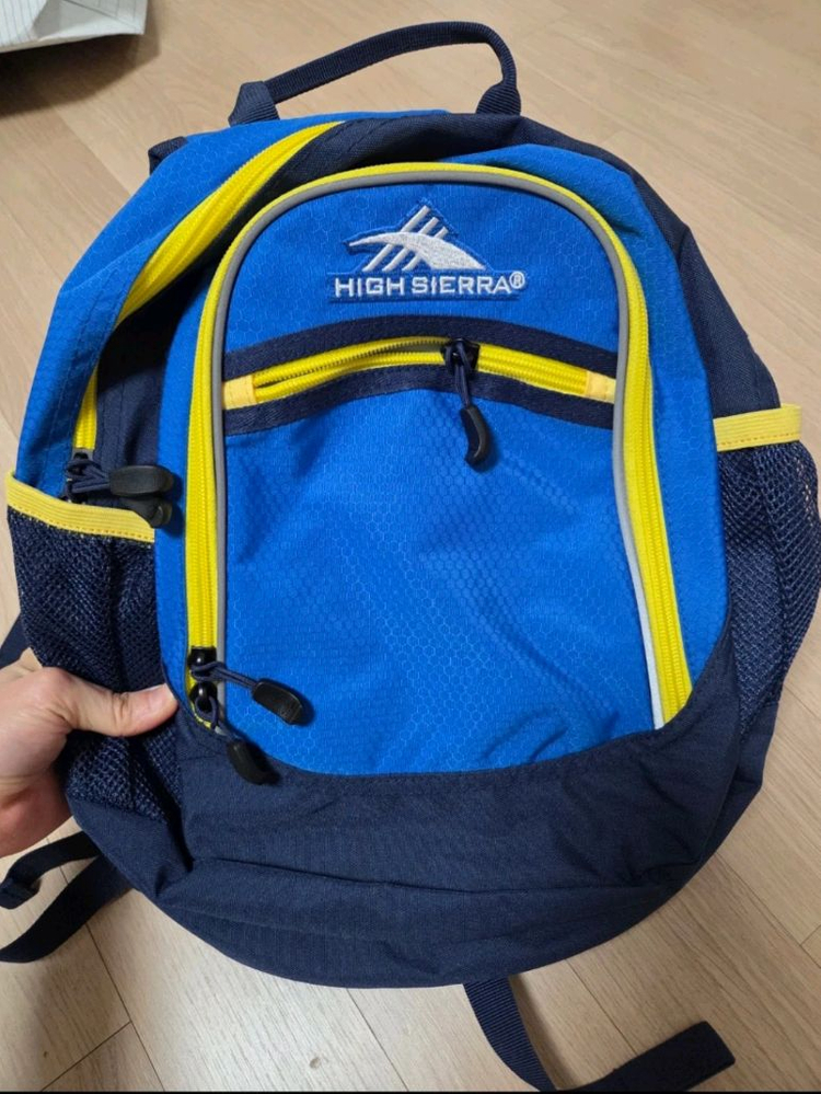하이시에라 초등학생 백팩 소풍가방 Vivid Blue--2