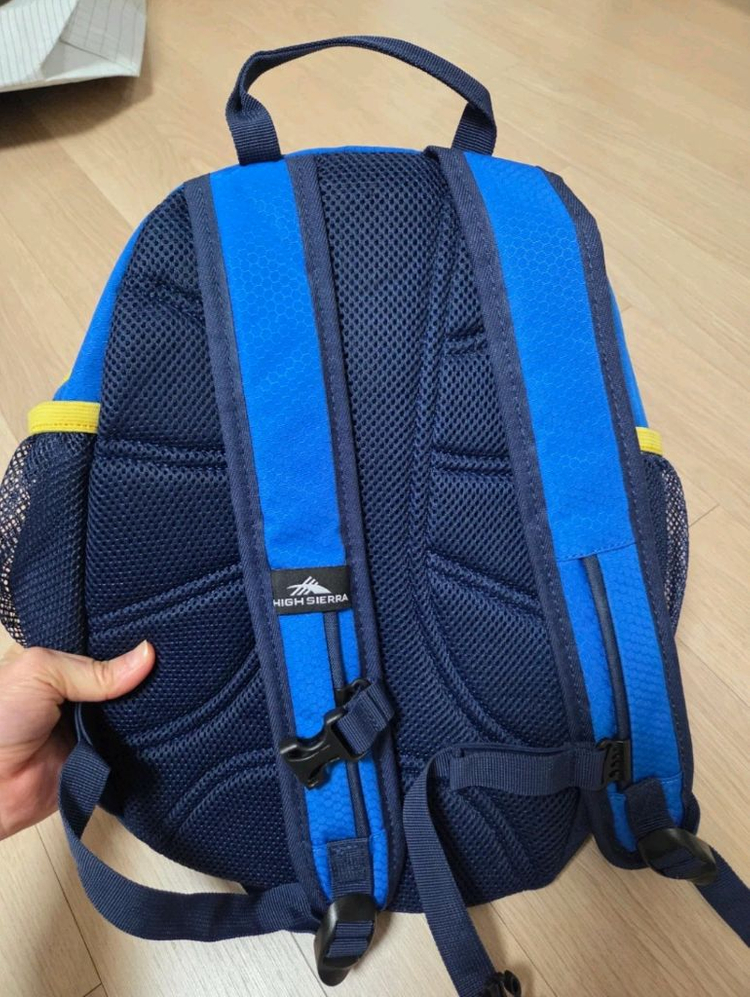 하이시에라 초등학생 백팩 소풍가방 Vivid Blue--3