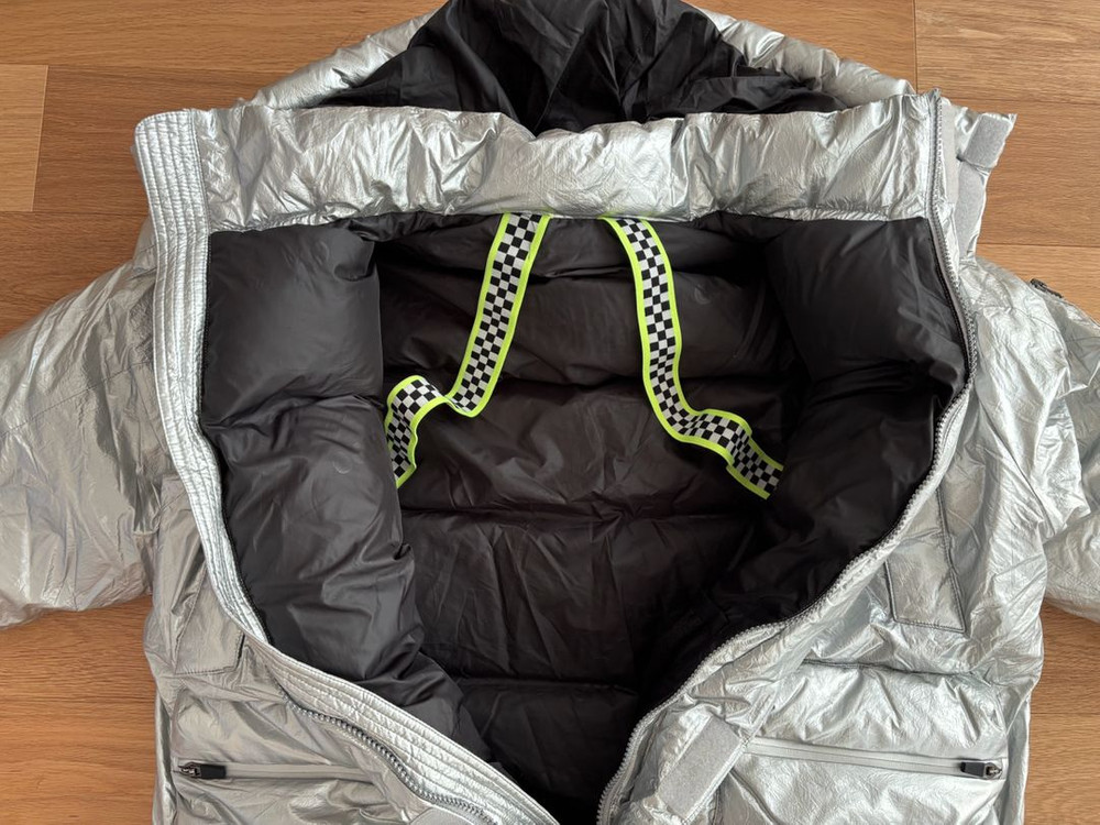 히로 몬스터 실버 패딩 150--5