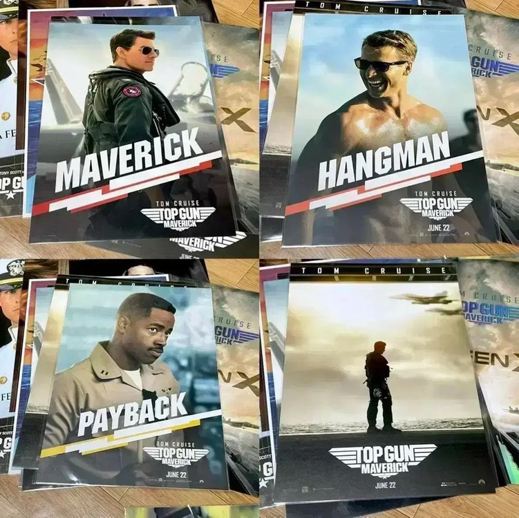 탑건1 포스터 아이맥스 4DX 아트카드 오티스페셜티켓 톰크루즈굿즈 이미지