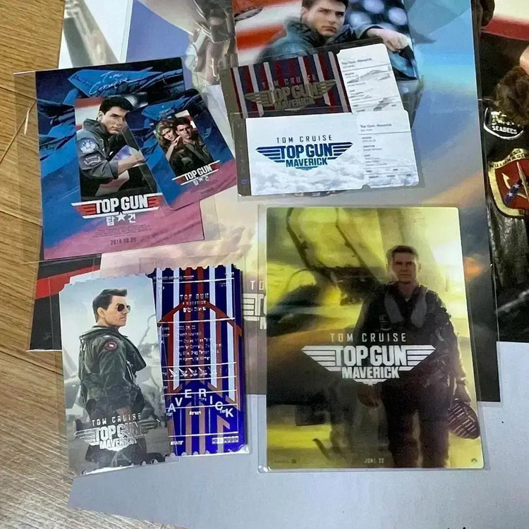 탑건1 포스터 아이맥스 4DX 아트카드 오티스페셜티켓 톰크루즈굿즈 이미지