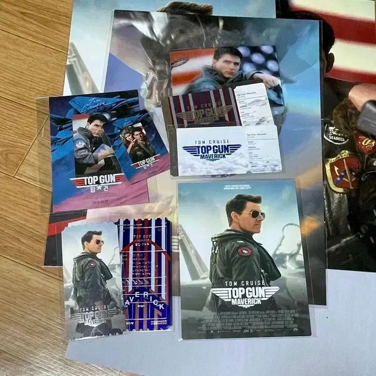 탑건1 포스터 아이맥스 4DX 아트카드 오티스페셜티켓 톰크루즈굿즈 이미지