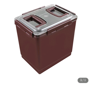 딤채 김치통 투명뚜겅 긴형 12.5리터 개당가 이미지