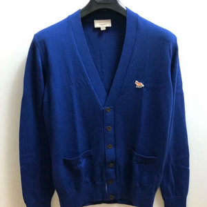 메종키츠네 정품 폭스 로고 가디건 이미지