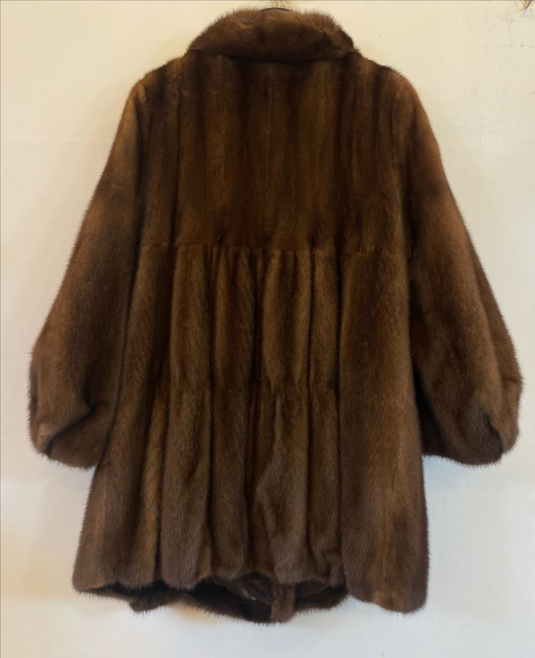 이은영 천연밍크코트66 밍크모피자켓:) 천연모피코트 리얼밍크100%--6