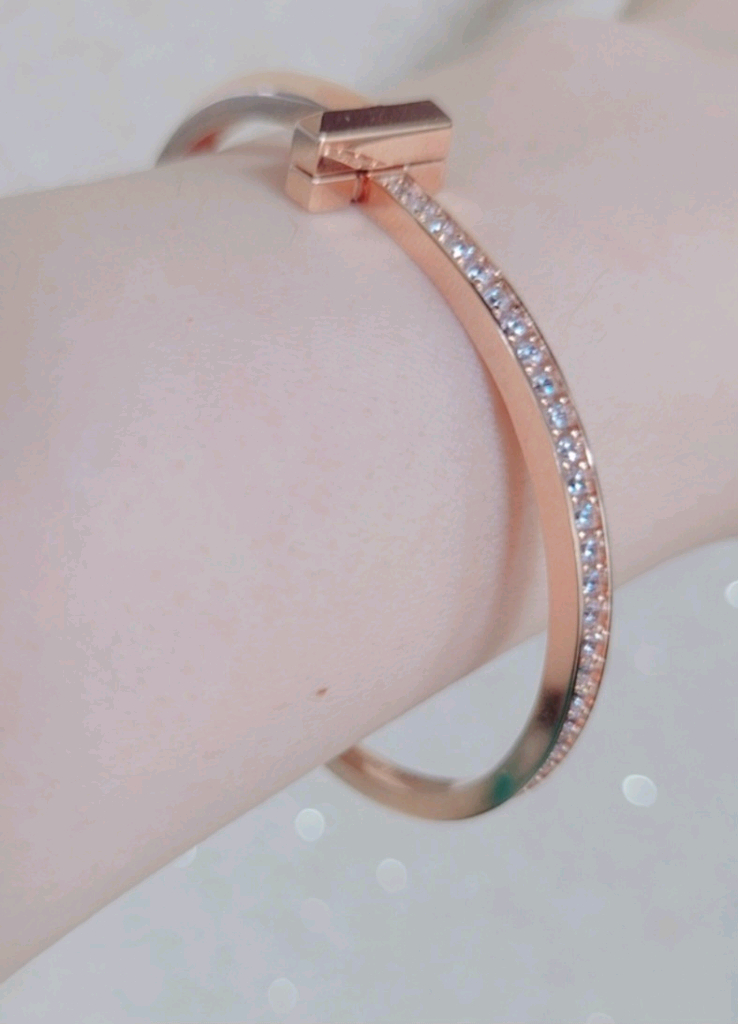 14k핑크골드 팔찌 이미지