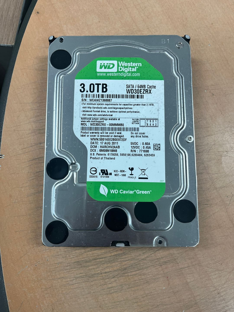 HP 프로북 노트북 + 3TB 하드디스크 세트--2