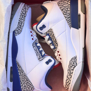 나이키 조던 3 레트로 OG 트루블루 2016 이미지