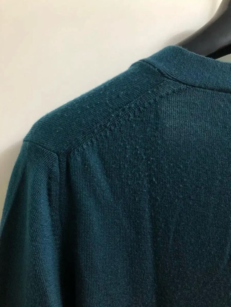 메종키츠네 정품 폭스 로고 가디건 이미지