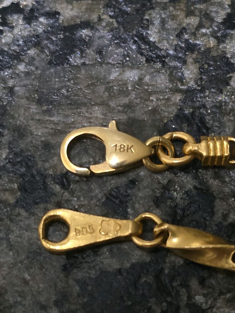 순금 10돈 체인 목걸이 (연결고리 18K) 이미지