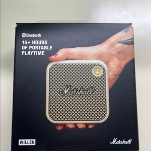 마샬 윌렌 블루투스 스피커 미개봉 새상품 팝니다