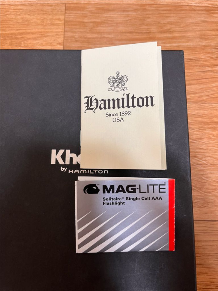 해밀턴 9721b 맥라이트 한정판 풀셋 판매합니다 이미지