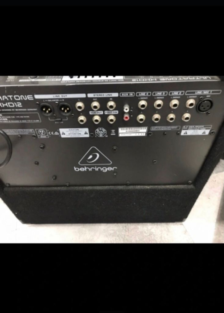 베링거 KXD12 다용도 PA 앰프스피커--4