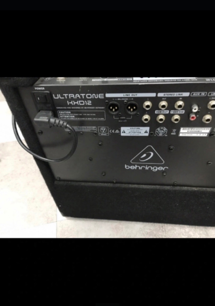 베링거 KXD12 다용도 PA 앰프스피커--5