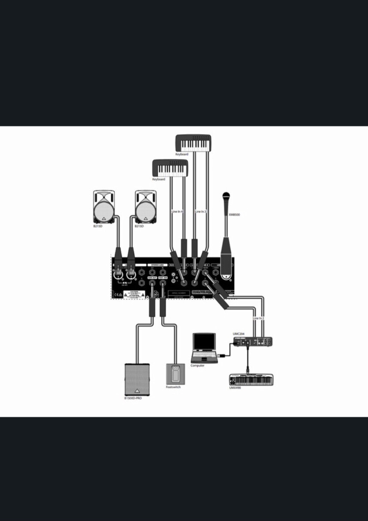 베링거 KXD12 다용도 PA 앰프스피커--7