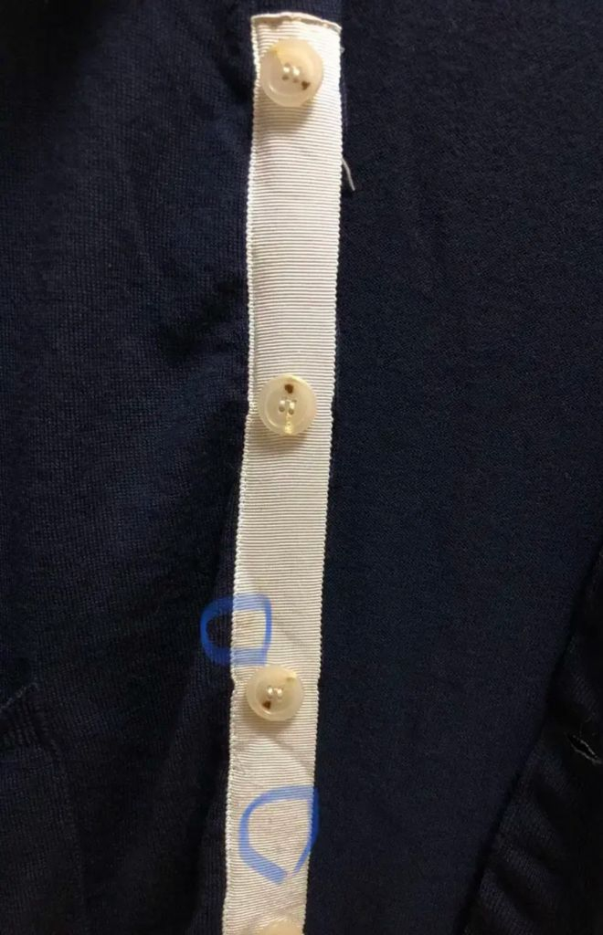 메종키츠네 정품 트리컬러폭스 가디건 이미지