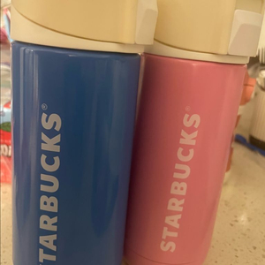 스티벅스 나수 텀블러 핑크/블루(일괄)