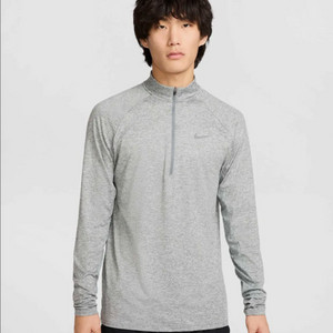 [새상품] M, L) 나이키 스트라이드 드라이 핏 쿼터집 러닝탑 그레이