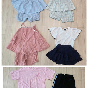 여아 여름 상하세트 120+덤 이미지