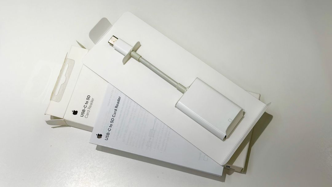 애플정품 SD카드 리더기 USB-C타입--2