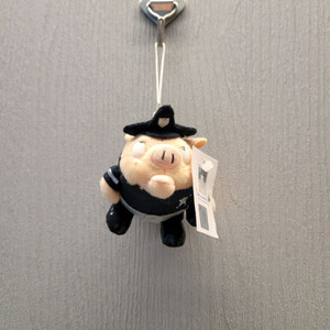 피요즈 인형 키링/마시마로/고전문구/저팔계/경찰돼지/피그/빈티지/굿즈 이미지