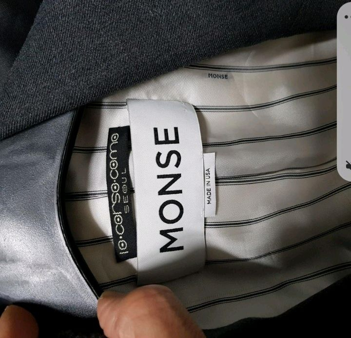 여성 몬세 비데칭 자켓 프리사이즈--4