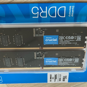 마이크론 Crucial DDR5 5600MHz 8x2(16gb) 이미지