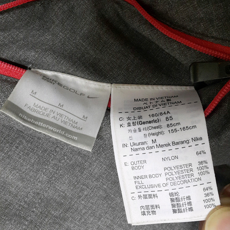 나이키 여성 기능성 골프 양면 패딩 조끼(후디) 85--3