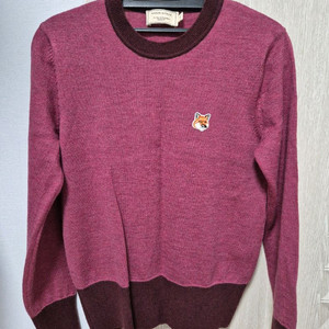 메종키츠네 폭스헤드 풀오버셔츠 xs