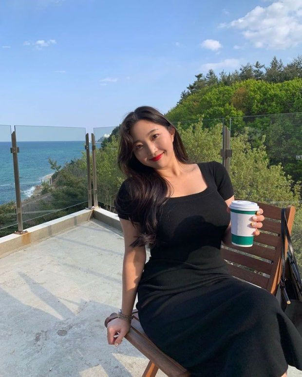 [미착용/free]pssw 레이첼 스퀘어넥 반팔 롱원피스(블랙) 이미지