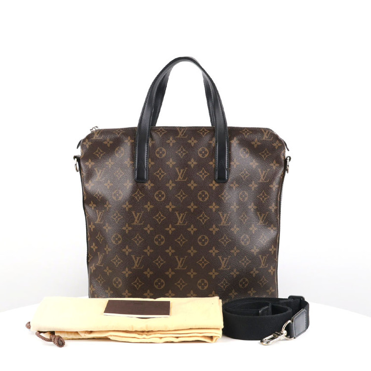 [중고명품다올] 루이비통 모노그램 마카사르 키탄 토트숄더백 M40388--1