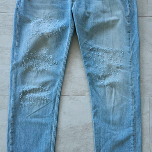 쟈딕앤볼테르 여성 데님 데미지 워싱 스터드청바지.30.