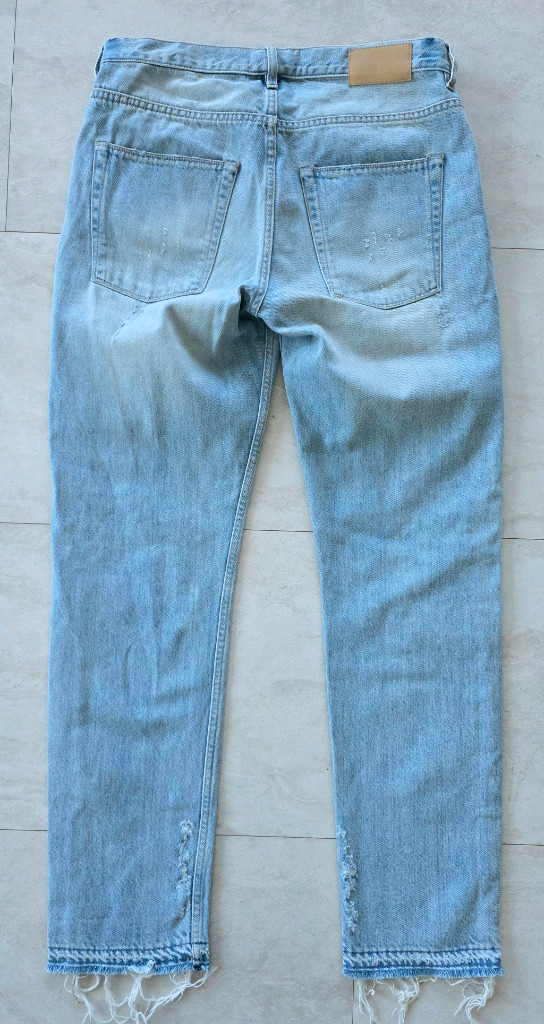 쟈딕앤볼테르 여성 데님 데미지 워싱 스터드청바지.30.--4