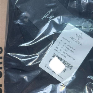 25fw 아크테릭스 크로닌팬츠 블랙 32s